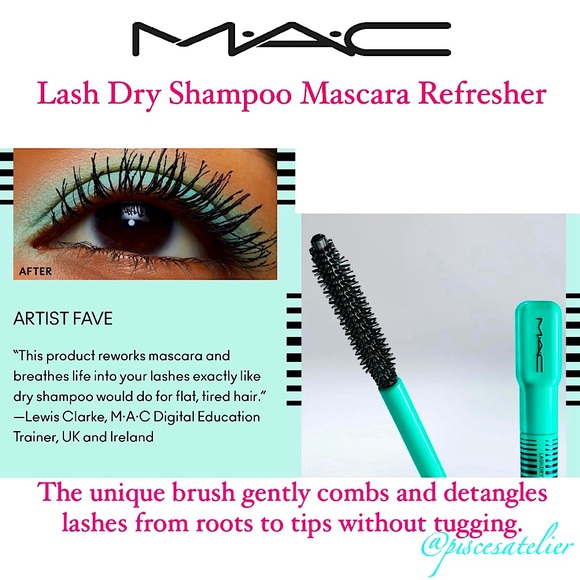 MAC Lash Dry Shampoo Mascara Refresher, .22 FL Oz. / 6.5 mL - Picture 6 of 12